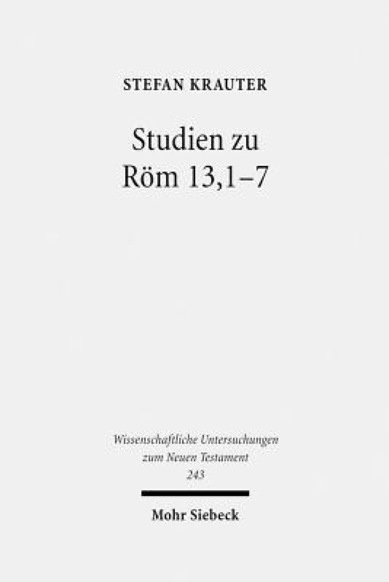 Studien zu Rom 13,1-7