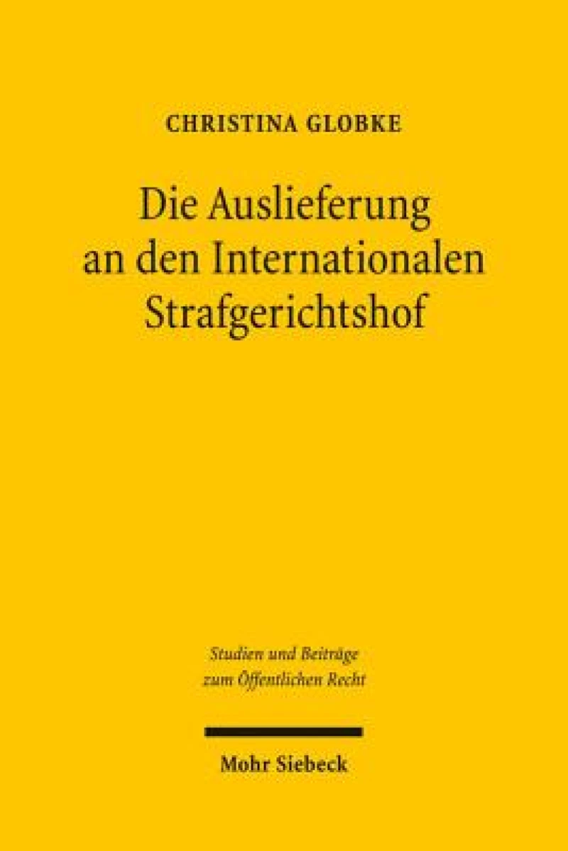 Die Auslieferung an den Internationalen Strafgerichtshof