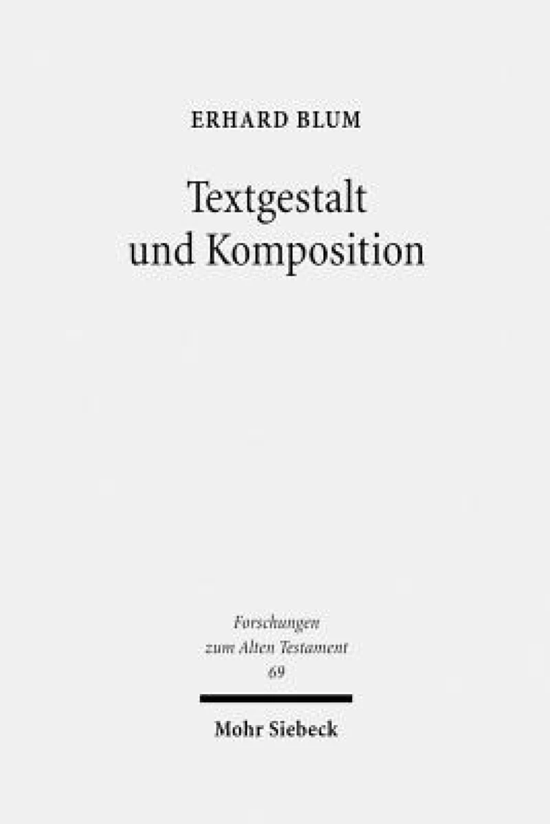 Textgestalt und Komposition