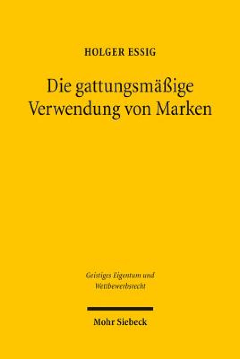 Die gattungsmaßige Verwendung von Marken