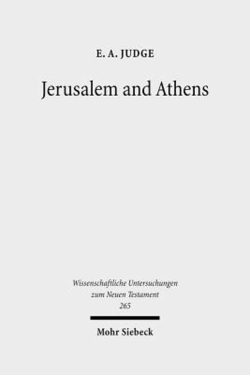 Jerusalem and Athens