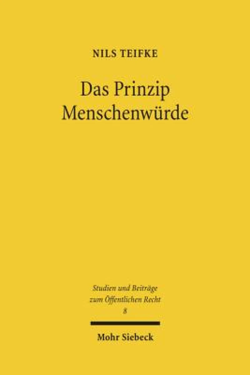 Das Prinzip Menschenwurde