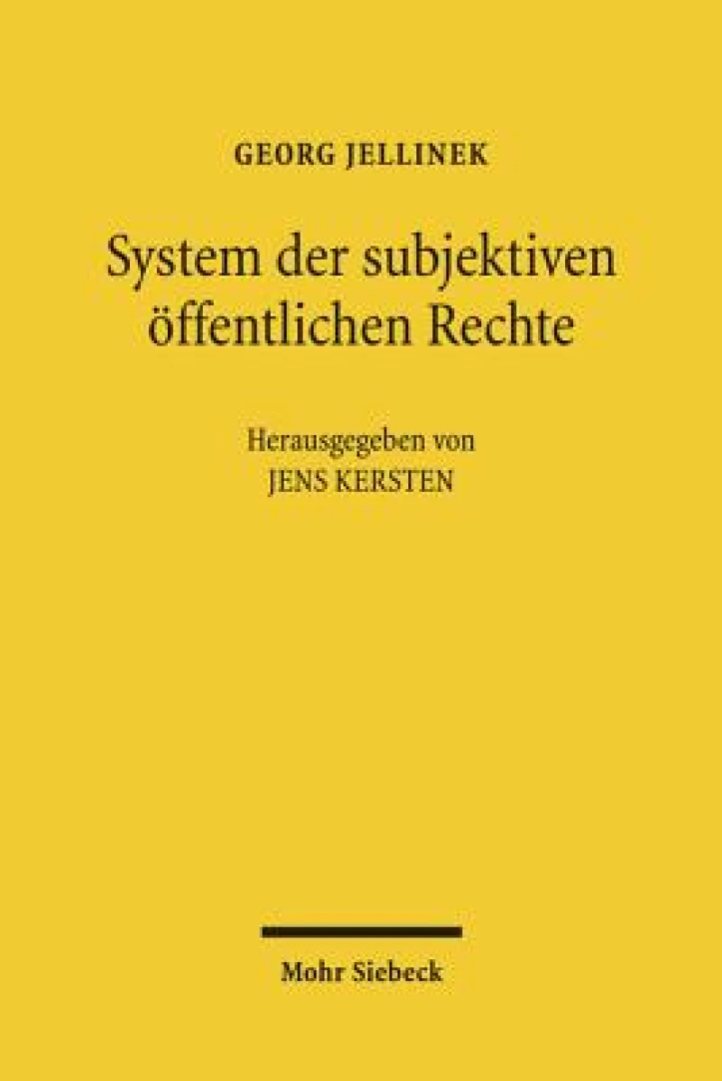 System der subjektiven offentlichen Rechte