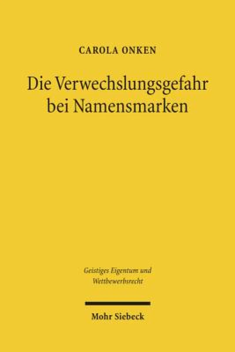 Die Verwechslungsgefahr bei Namensmarken