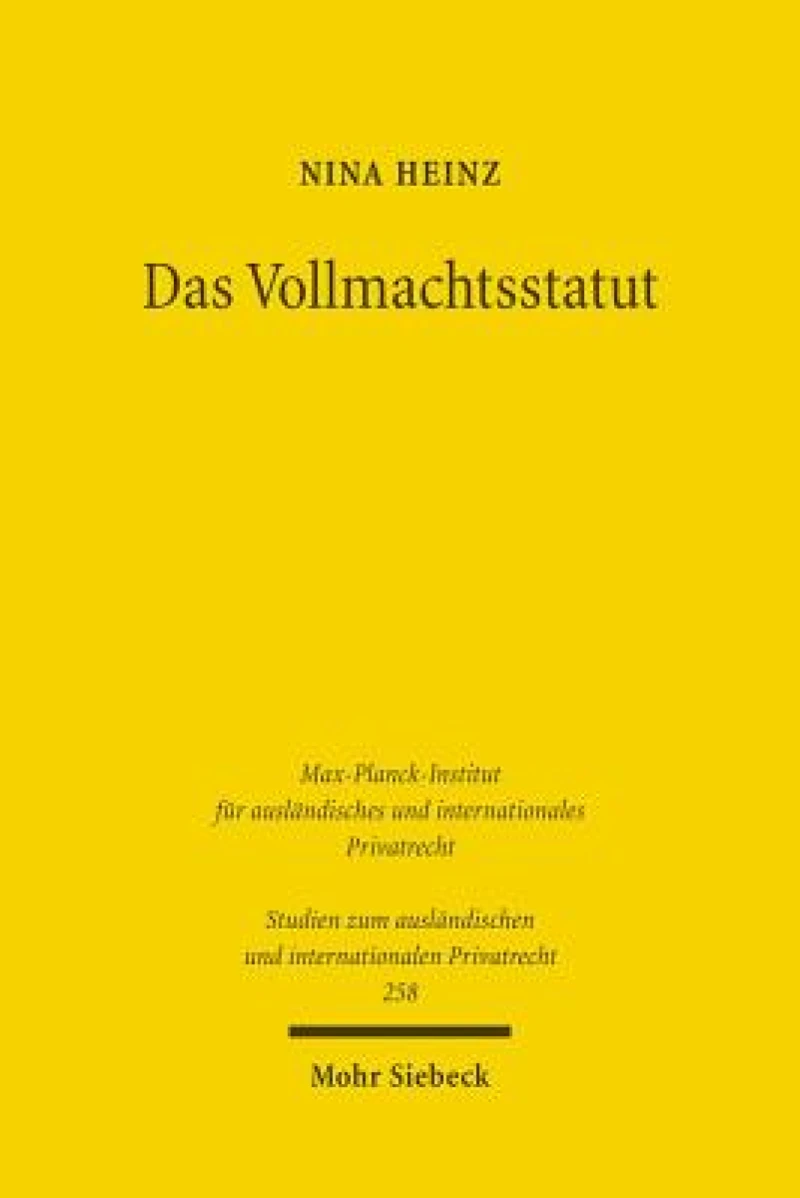 Das Vollmachtsstatut