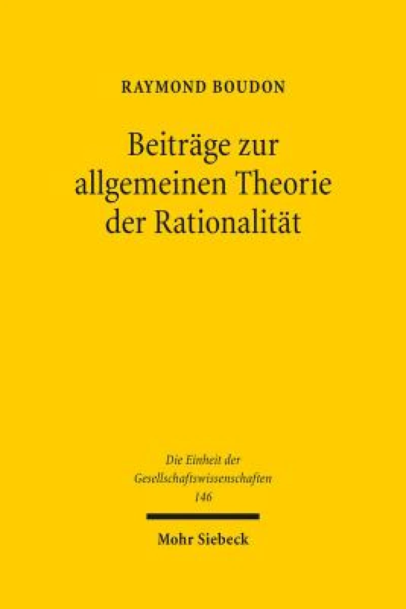 Beitrage zur allgemeinen Theorie der Rationalitat