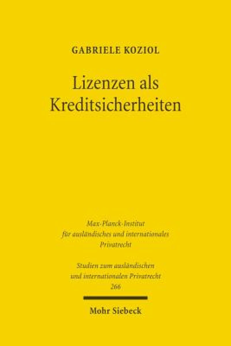 Lizenzen als Kreditsicherheiten