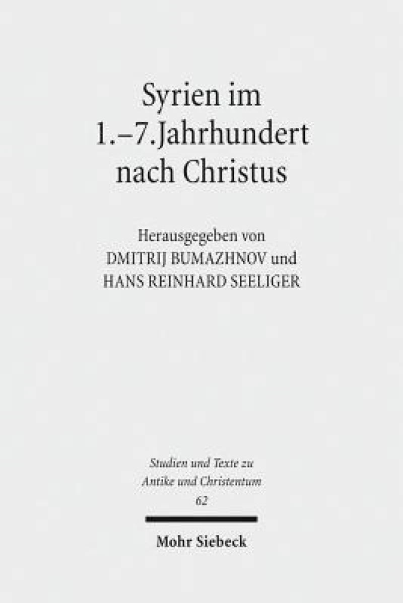 Syrien im 1.-7. Jahrhundert nach Christus