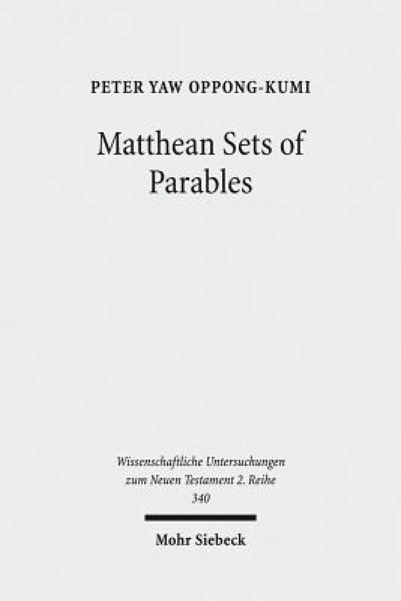 Matthean Sets of Parables
