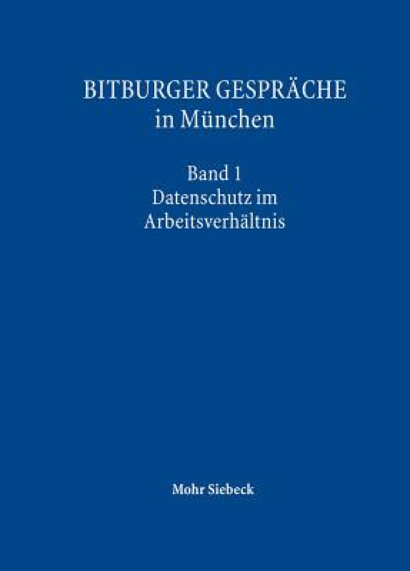 Bitburger Gesprache in Munchen