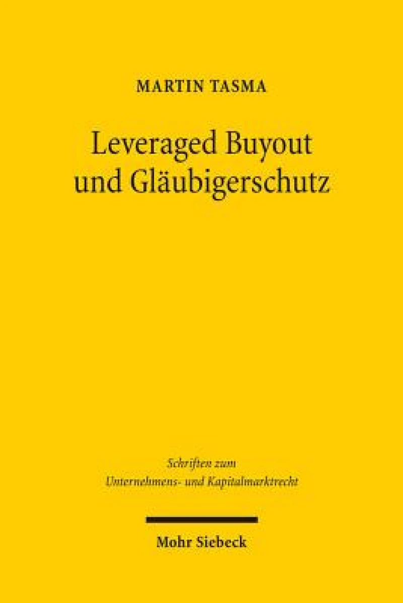 Leveraged Buyout und Glaubigerschutz