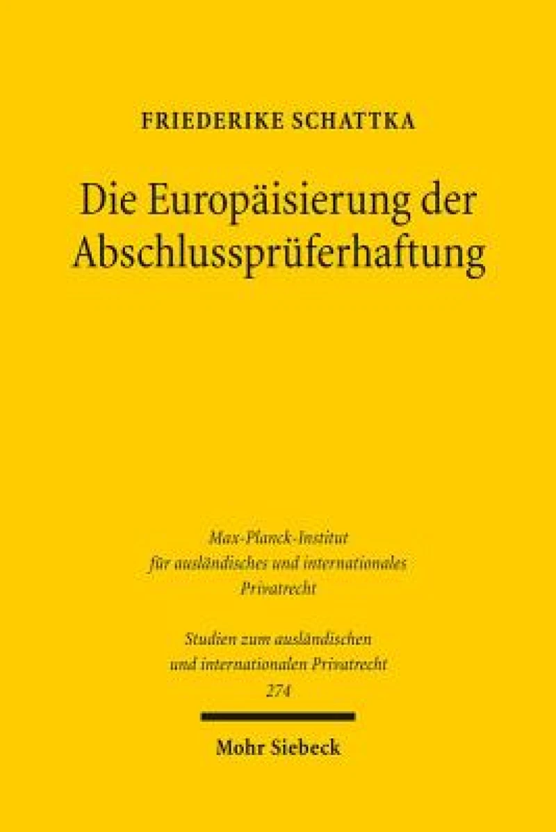 Die Europaisierung der Abschlusspruferhaftung