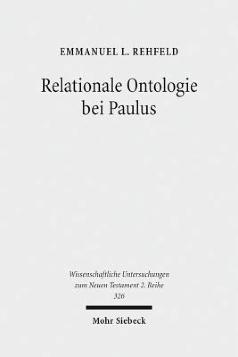 Relationale Ontologie bei Paulus