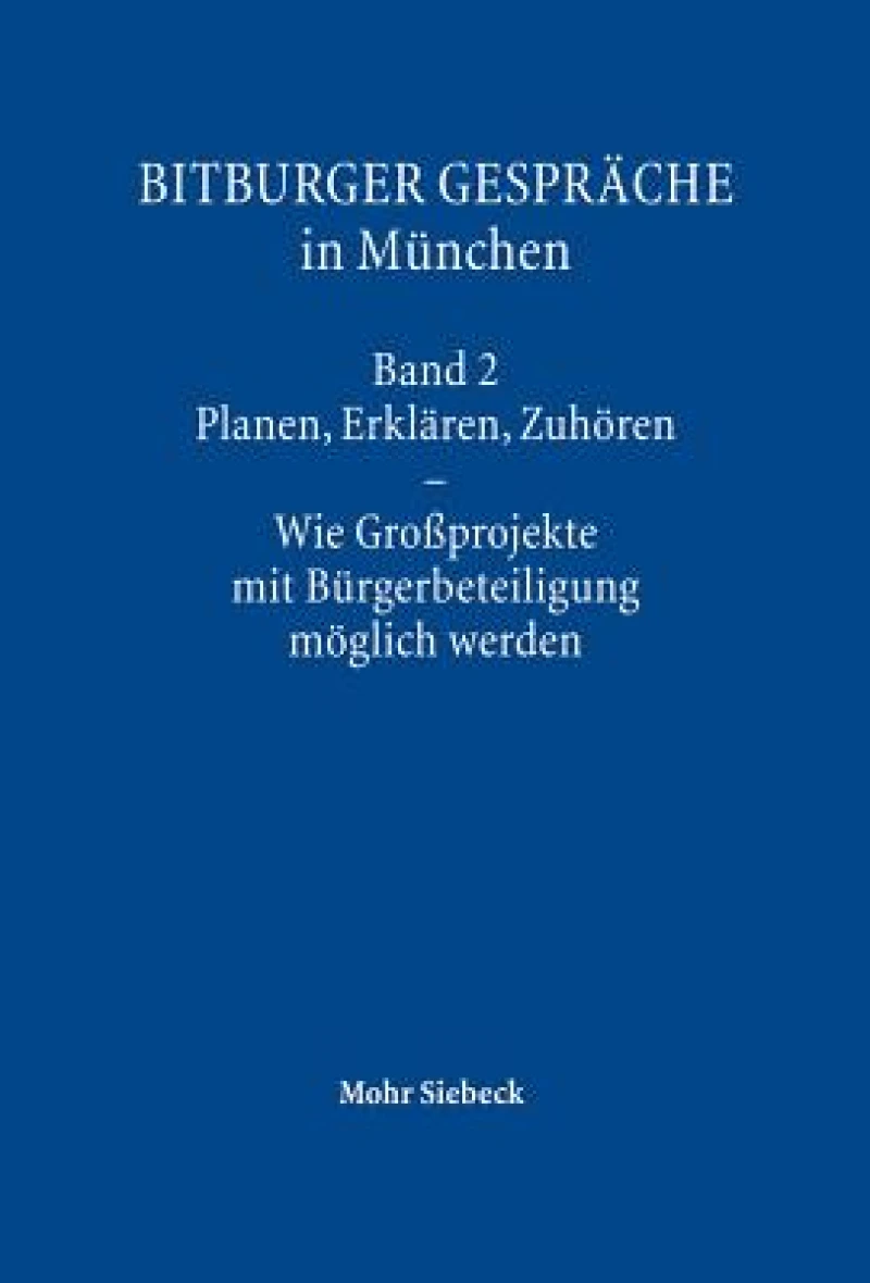 Bitburger Gesprache in Munchen