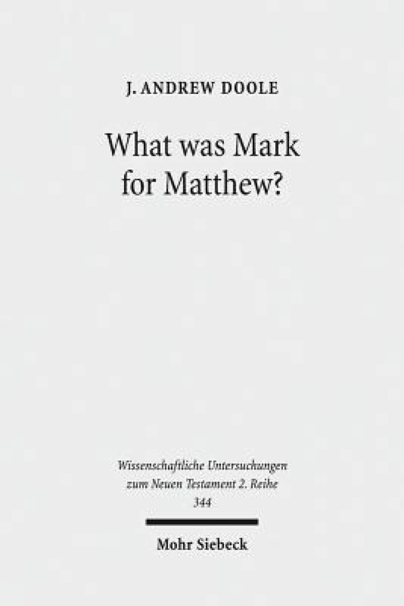 What was Mark for Matthew?