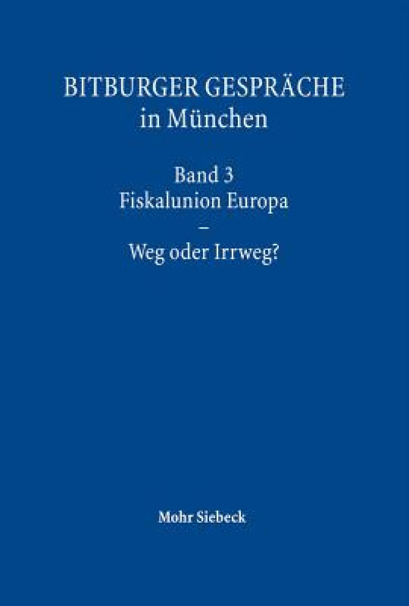 Bitburger Gesprache in Munchen
