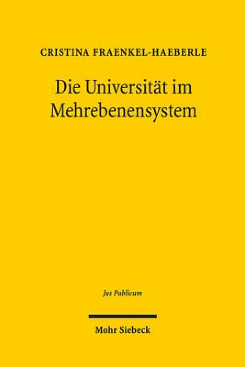Die Universitat im Mehrebenensystem