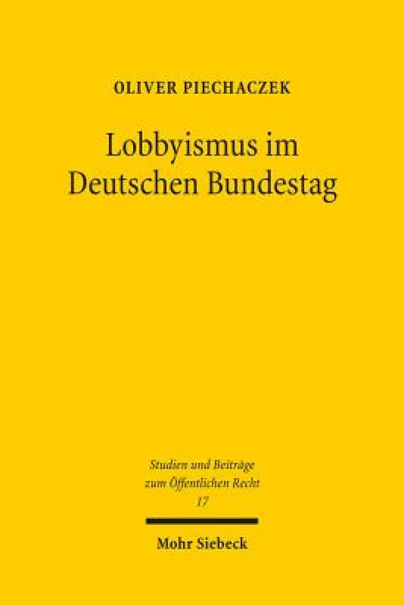 Lobbyismus im Deutschen Bundestag