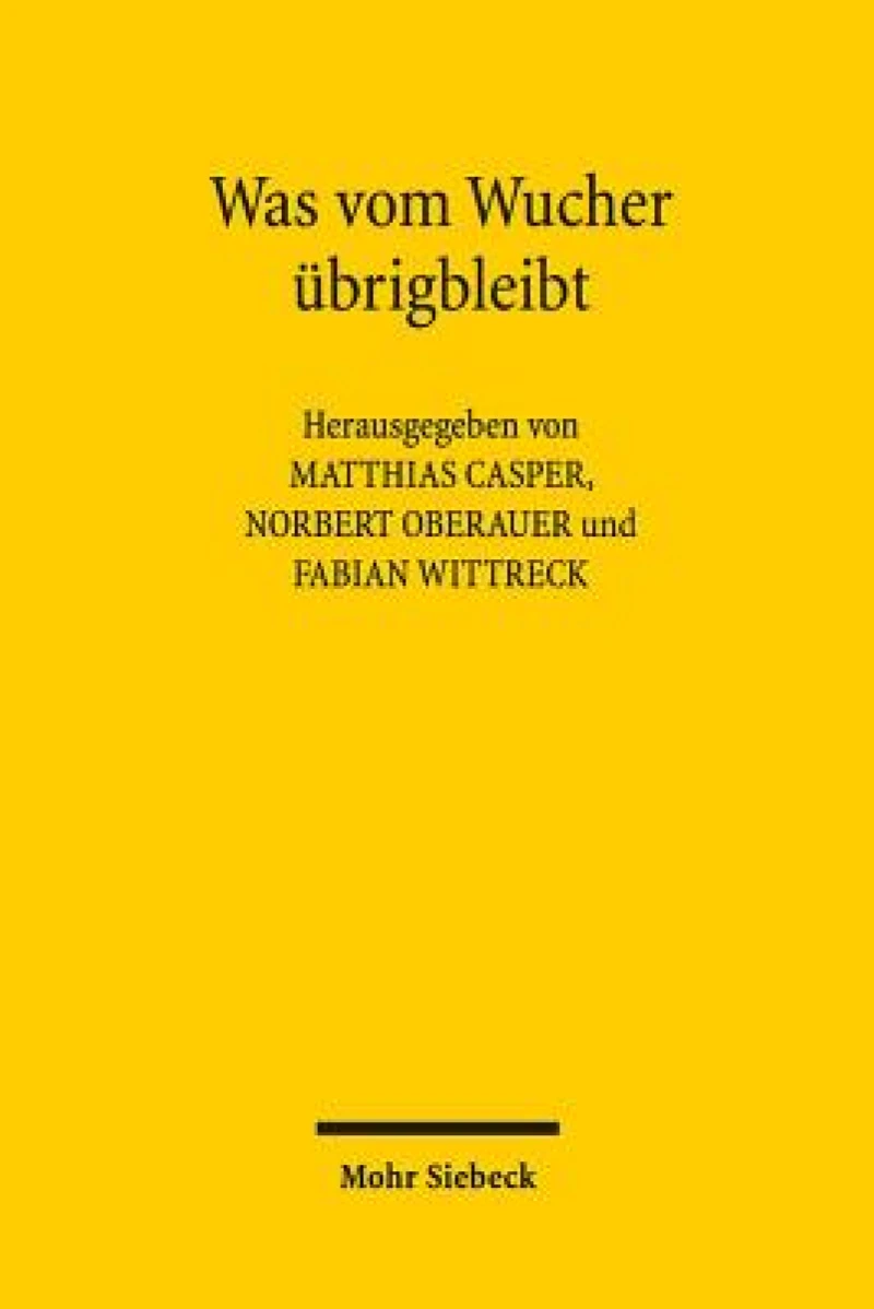 Was vom Wucher ubrig bleibt
