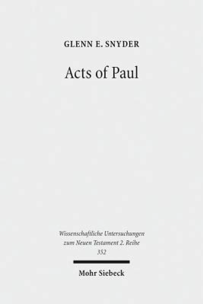 Acts of Paul