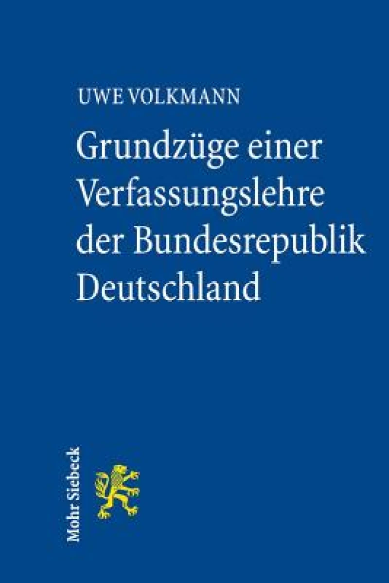 Grundzuge einer Verfassungslehre der Bundesrepublik Deutschland