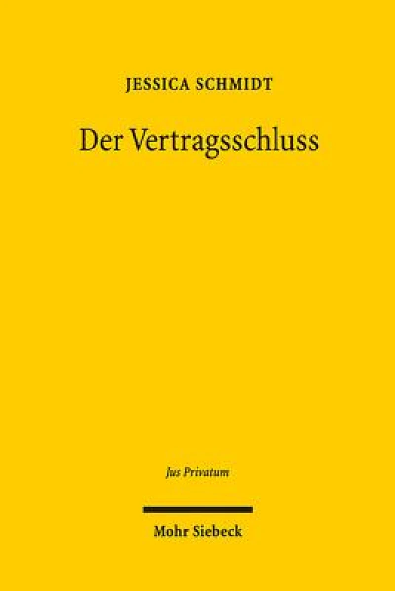 Der Vertragsschluss