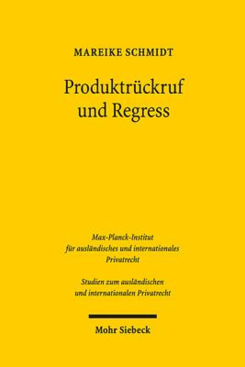 Produktruckruf und Regress