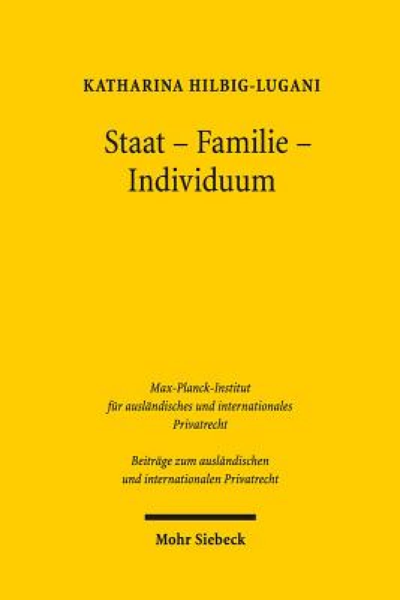 Staat - Familie - Individuum