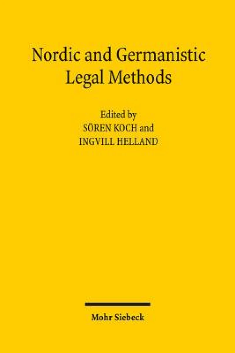 Nordic and Germanic Legal Methods