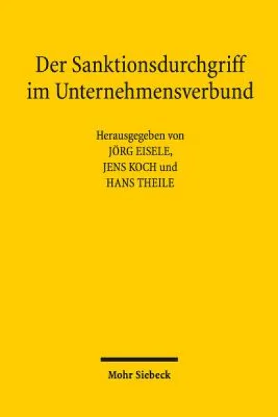 Der Sanktionsdurchgriff im Unternehmensverbund