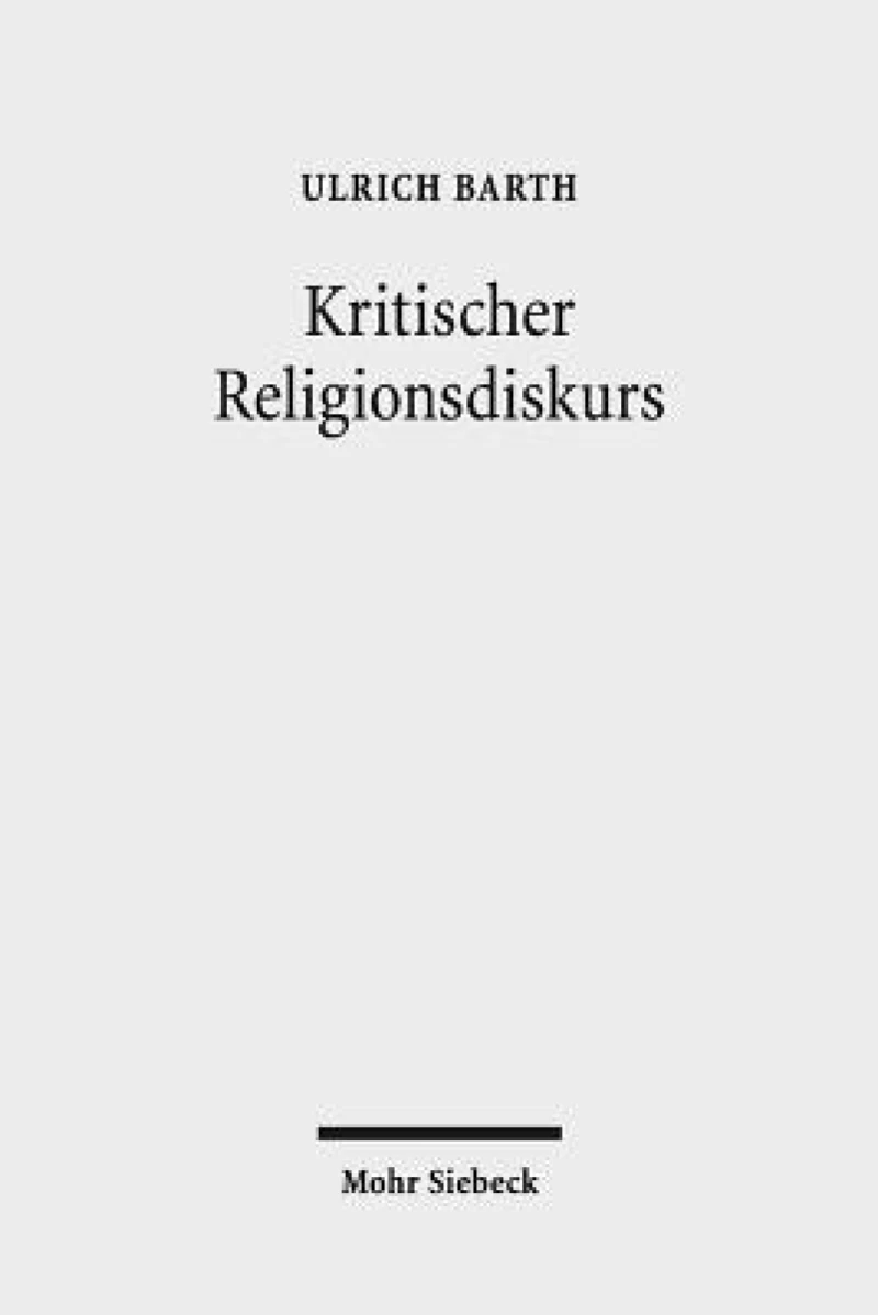 Kritischer Religionsdiskurs