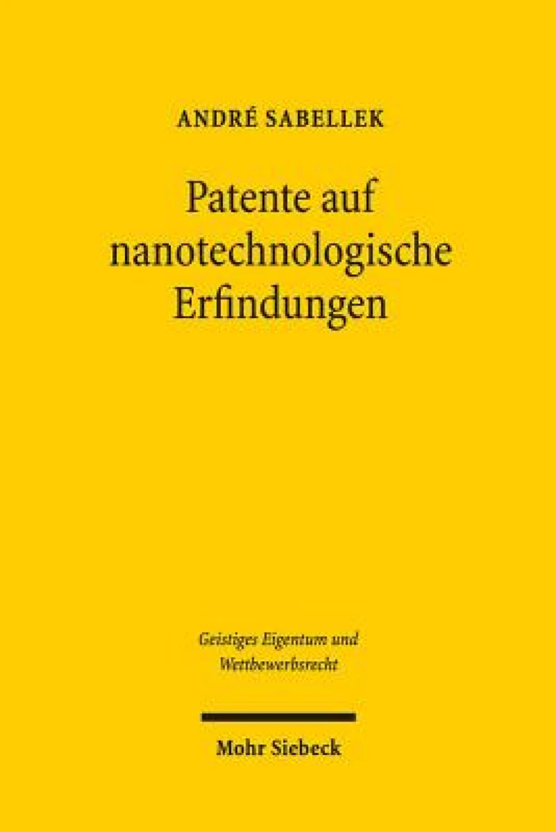 Patente auf nanotechnologische Erfindungen
