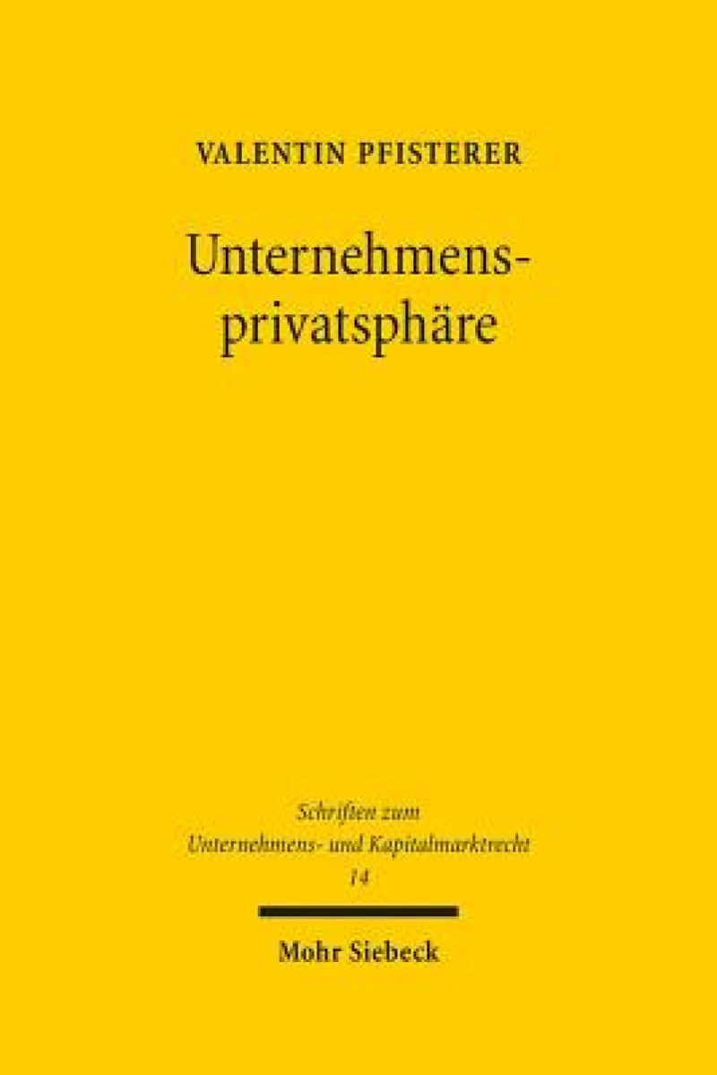 Unternehmensprivatsphare
