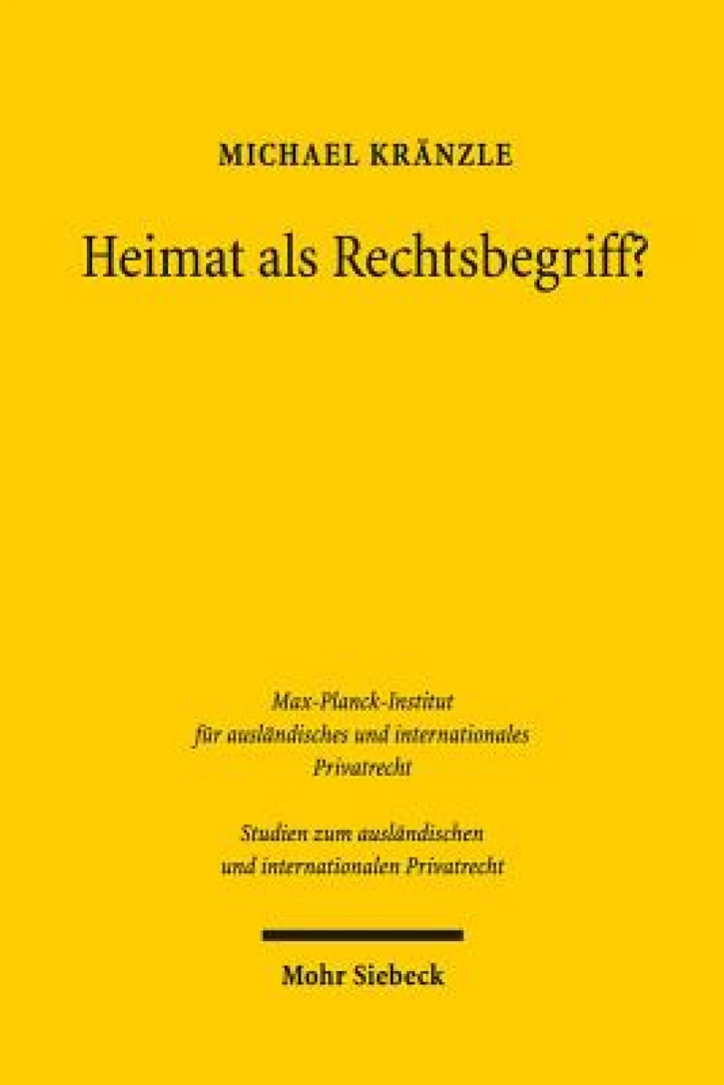 Heimat als Rechtsbegriff?