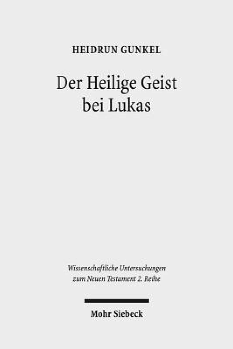Der Heilige Geist bei Lukas