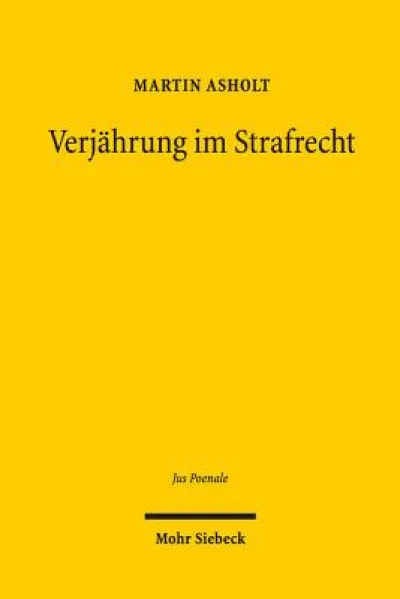 Verjahrung im Strafrecht