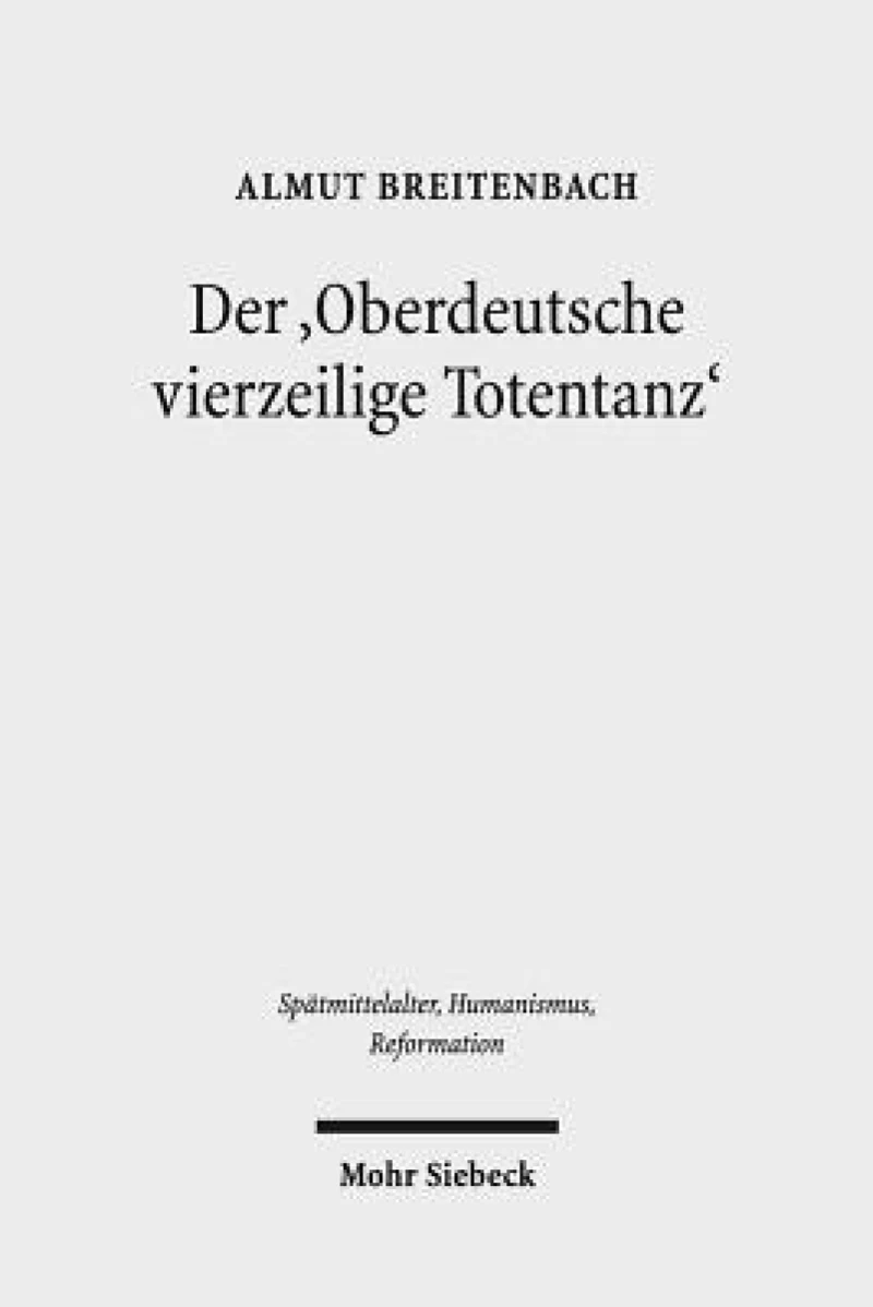 Der 'Oberdeutsche vierzeilige Totentanz'