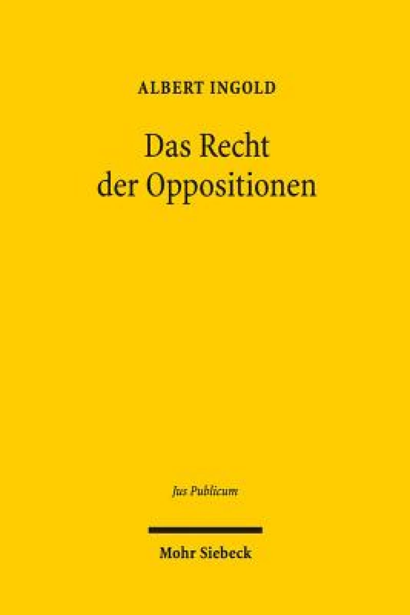 Das Recht der Oppositionen