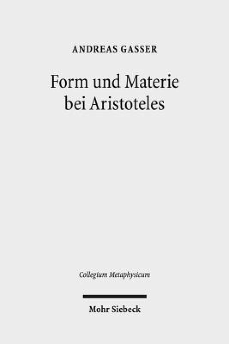 Form und Materie bei Aristoteles