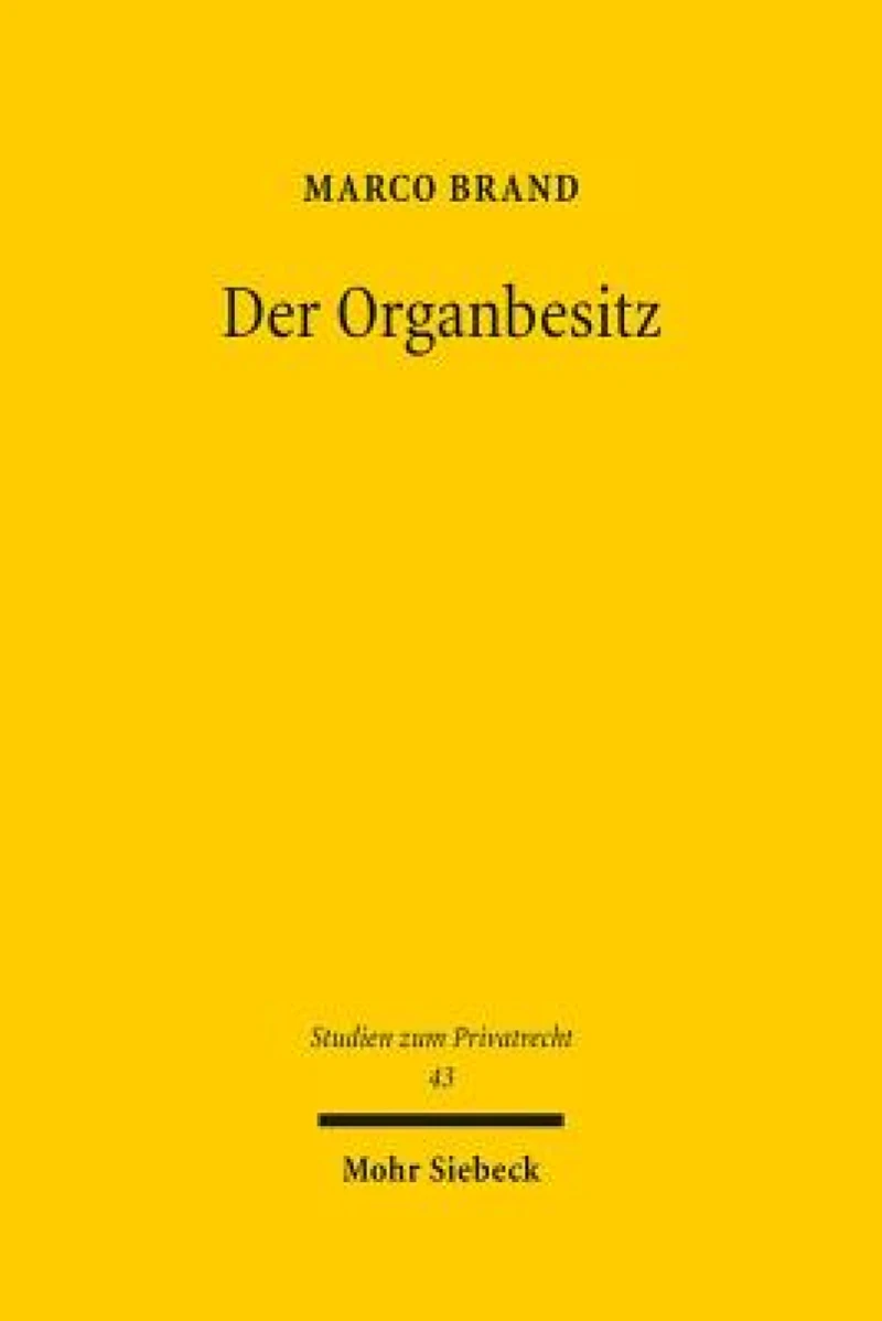 Der Organbesitz