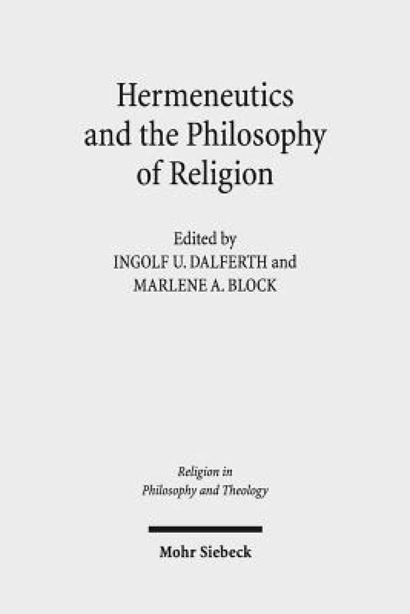 Hermeneutics and the Philosophy of Religion