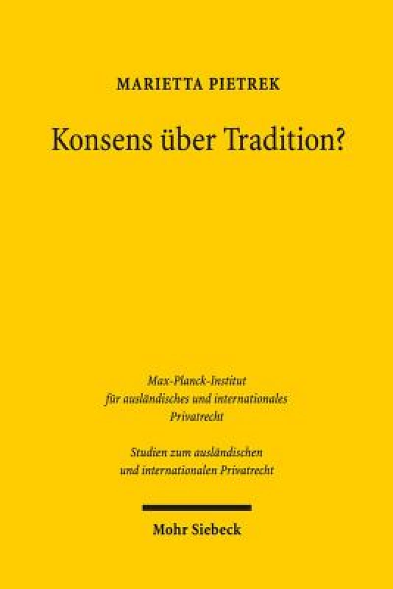 Konsens uber Tradition?