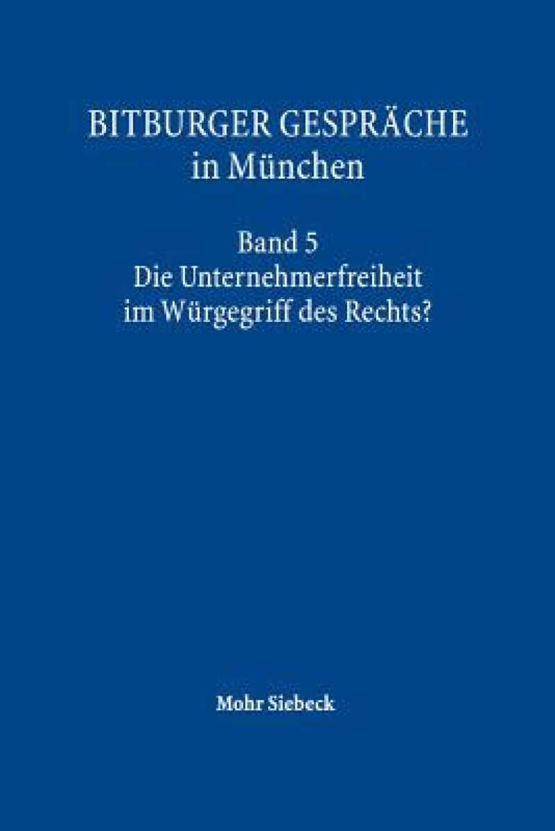 Bitburger Gesprache in Munchen
