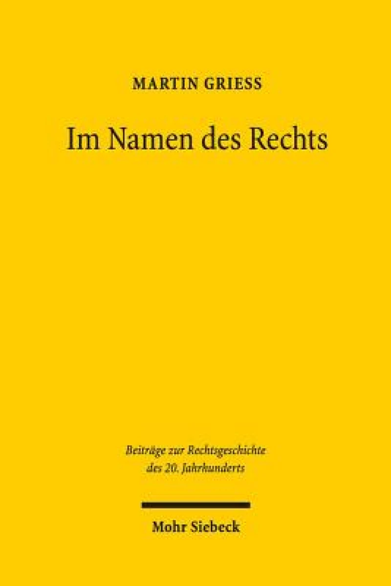 "Im Namen des Rechts"