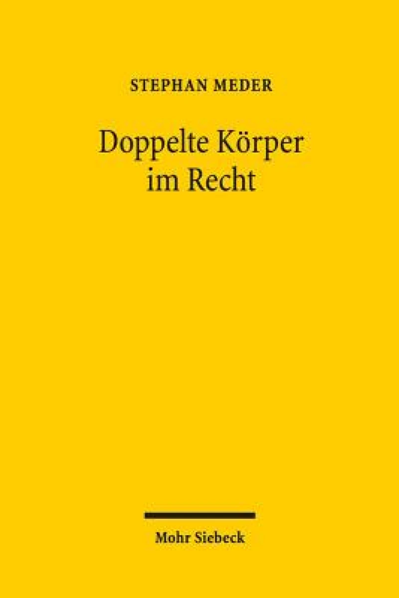 Doppelte Korper im Recht