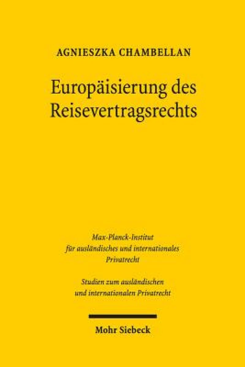 Europaisierung des Reisevertragsrechts