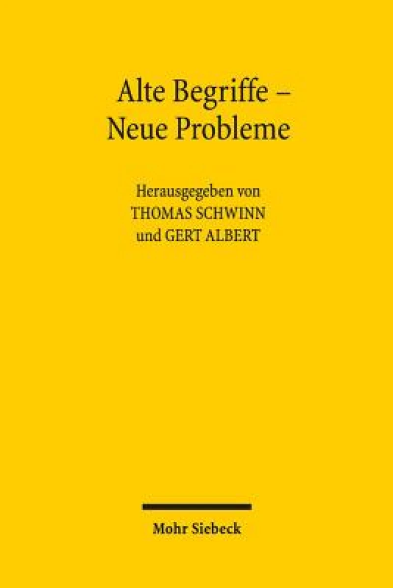 Alte Begriffe - Neue Probleme
