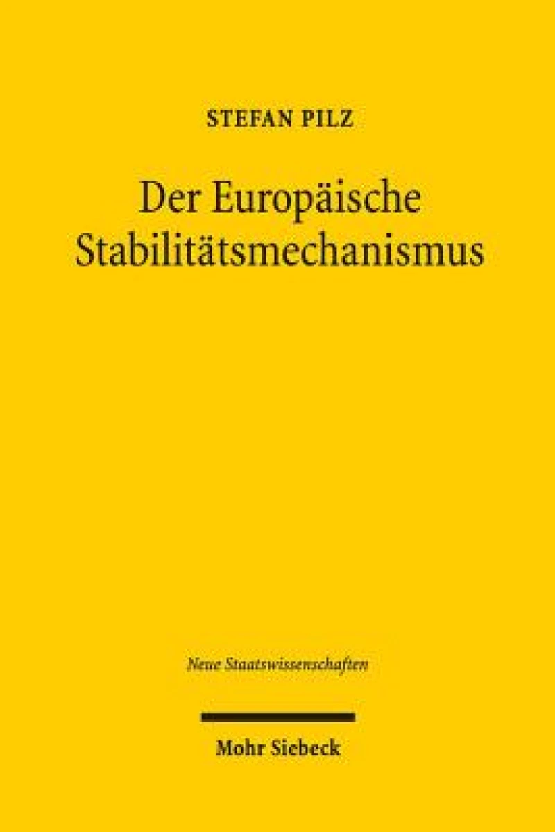 Der Europaische Stabilitatsmechanismus