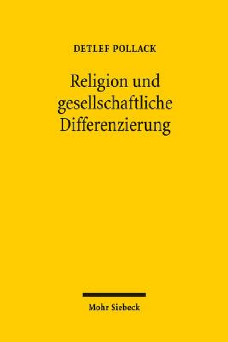 Religion und gesellschaftliche Differenzierung