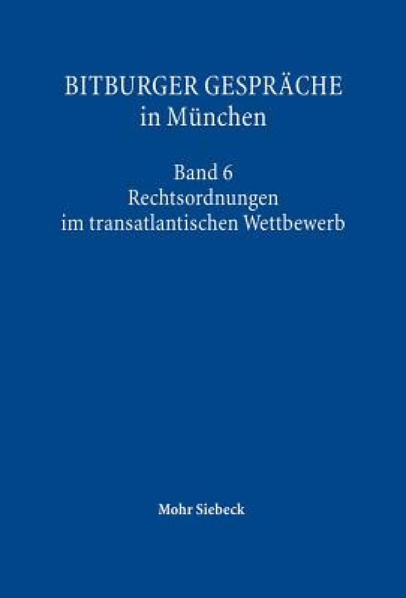Bitburger Gesprache in Munchen